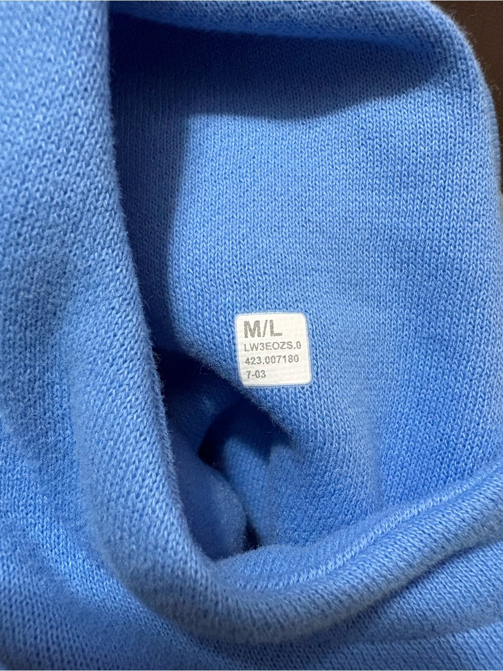 Lululemon Scuba Oversized Full-Zip Hoodie in Sinatra Blue Size M/L - Picture 16 of 16